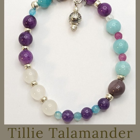 Semi Precious Stone Bracelet - Picture 3 of 3